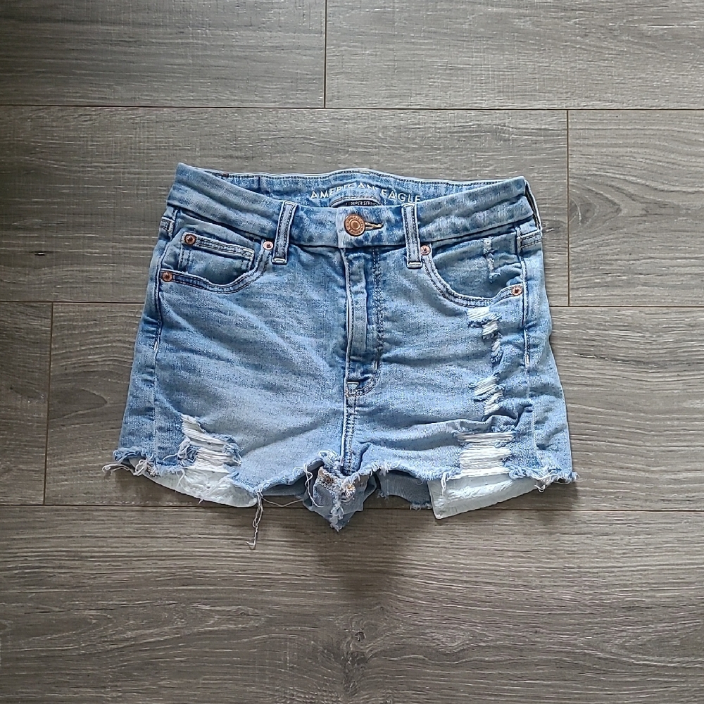 American Eagle Women's Distressed Denim Shorts